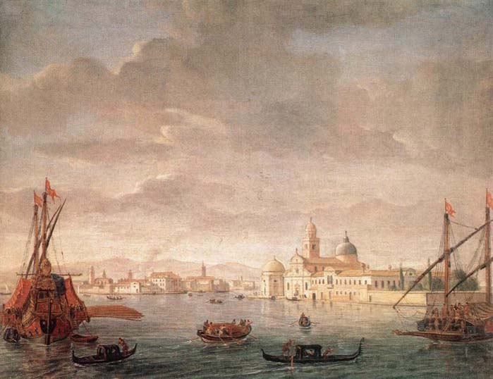 The Island of San Michele, Looking toward Murano